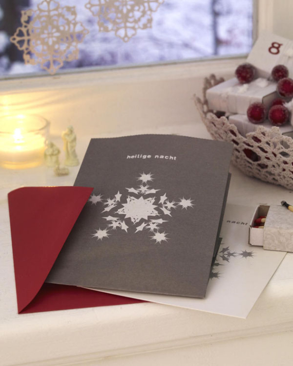 Beautiful DIY & Homemade Christmas Greeting Cards By Mail (10)