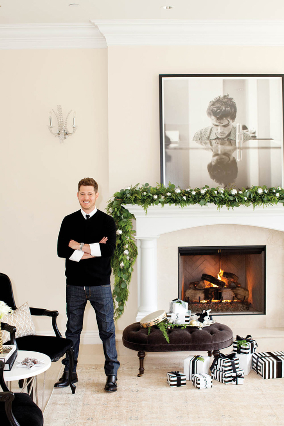 Take a Peek at Michael Bublل's Sleek and Elegant 'Christmas' Home (11)