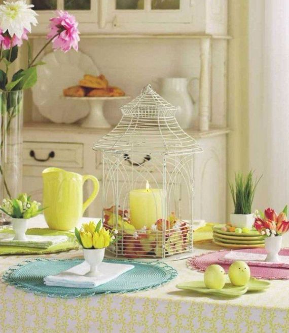 Creative Romantic Ideas for Easter Decoration For A Cozy Home (12)