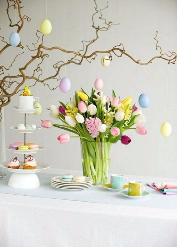 Creative Romantic Ideas for Easter Decoration For A Cozy Home (52)