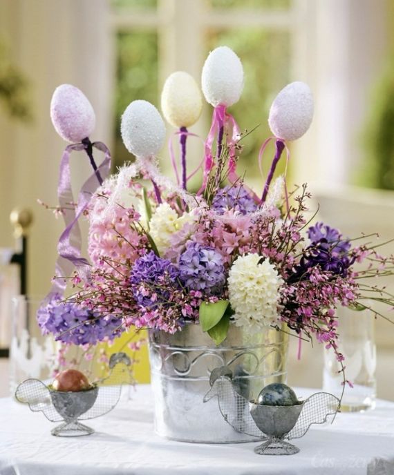 Creative Romantic Ideas for Easter Decoration For A Cozy Home (75)