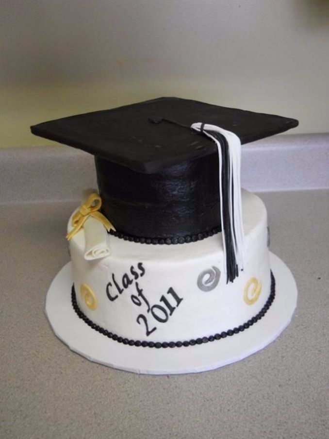 Simple but Creative Graduation Cakes and Cupcakes (8)