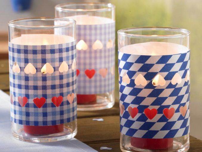 Holiday Romance In Miniature Summer Candle Centerpiece Ideas (11)