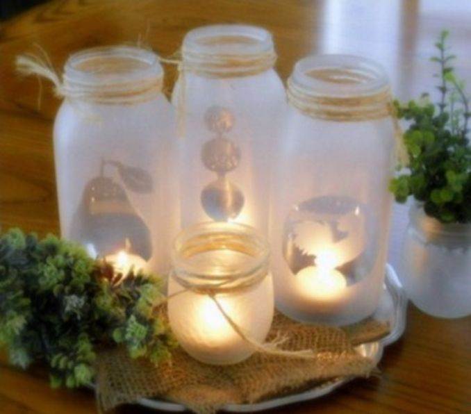 Holiday Romance In Miniature Summer Candle Centerpiece Ideas (5)