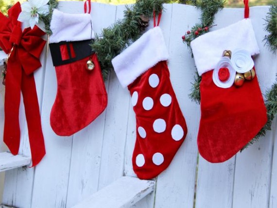 Kids to Bling-Out Store-Bought Christmas Stockings