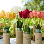 Decorate the home with tulips14