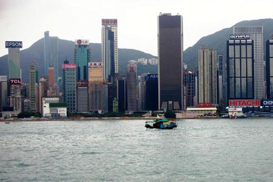 Traveling to Hong Kong  Victoria Harbor