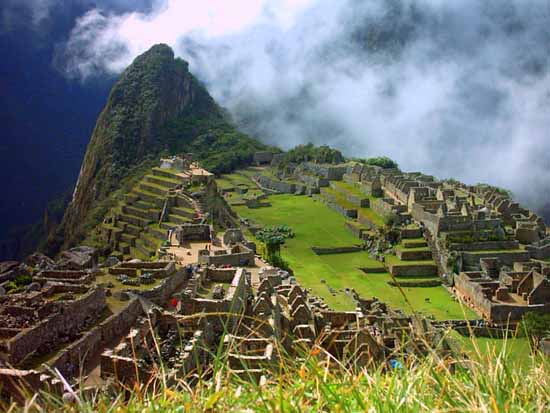 Traveling to  Machu Picchu Peru