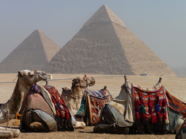 Traveling to   Pyramids of Egypt