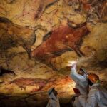 Rock paintings in Altamira cave
