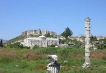 Traveling to Greek Temple of Artemis Ephesus