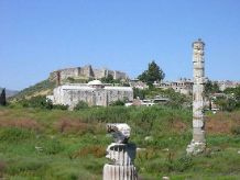 Traveling to Greek Temple of Artemis  Ephesus