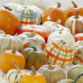 Family Fun with Painted Pumpkins