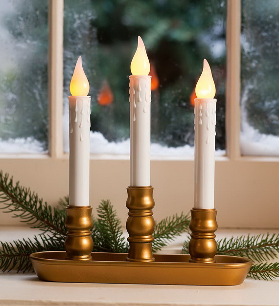 Cool Christmas Holiday Candles Decoration Ideas_09