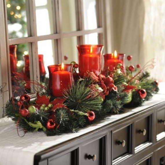 Cool Christmas Holiday Candles Decoration Ideas_17