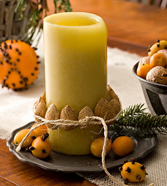 Exquisite  Candles  for Elegant Thanksgiving   Holiday_06