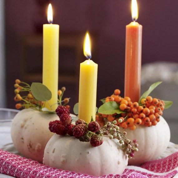 Exquisite  Candles  for Elegant Thanksgiving   Holiday_20