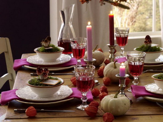 Exquisite  Candles  for Elegant Thanksgiving   Holiday_21
