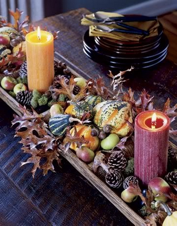 Family Fun With Easy Centerpiece Ideas On Thanksgiving_01