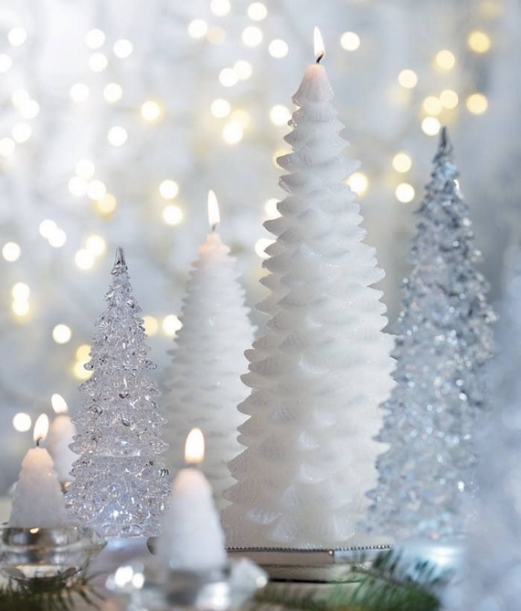 Holiday Decorating Ideas with Christmas Tree Candles_11
