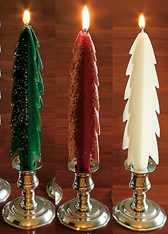 Holiday Decorating Ideas with Christmas Tree Candles_14