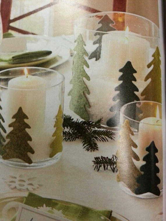 Holiday Decorating Ideas with Christmas Tree Candles_17