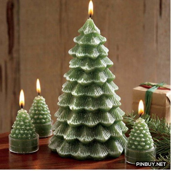 Holiday Decorating Ideas with Christmas Tree Candles_26