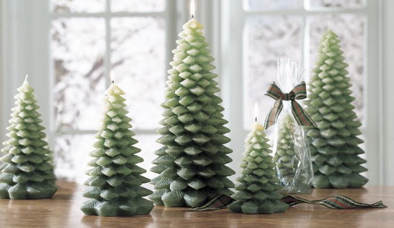 Holiday Decorating Ideas with Christmas Tree Candles_31