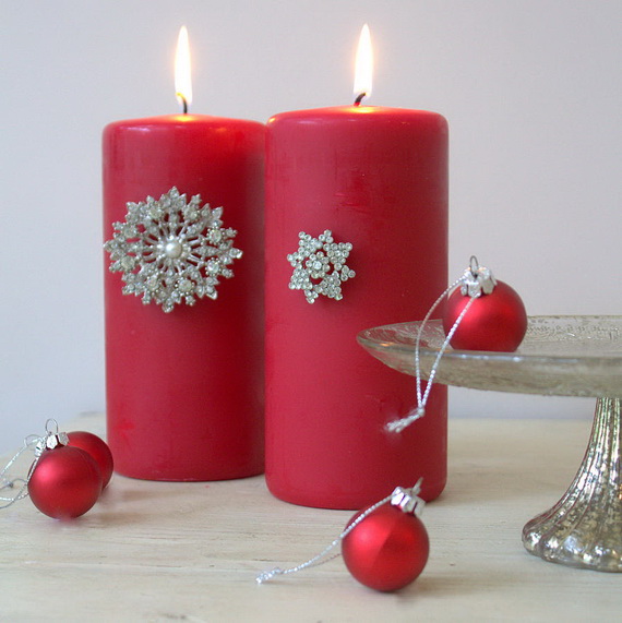 Holiday Decorating Ideas with Christmas Tree Candles_32