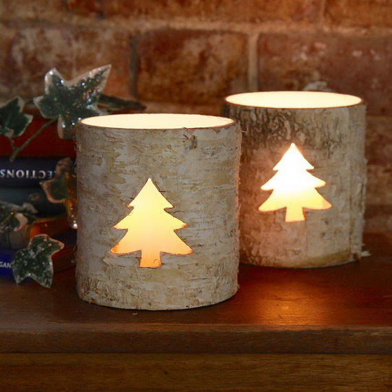 Holiday Decorating Ideas with Christmas Tree Candles_39
