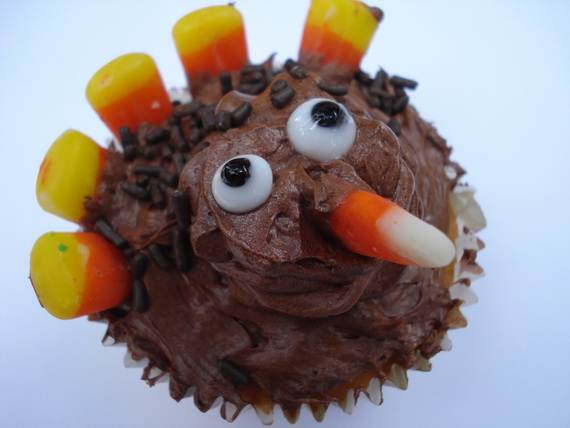 Ideas for Thanksgiving Holiday Cupcake Decorating (7)