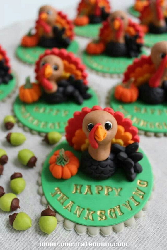 Thanksgiving Holiday Cupcakes Party Ideas_04