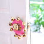 24-pink-door-knob-hanger-with-gold-jingle-bells-for-a-glam-feel