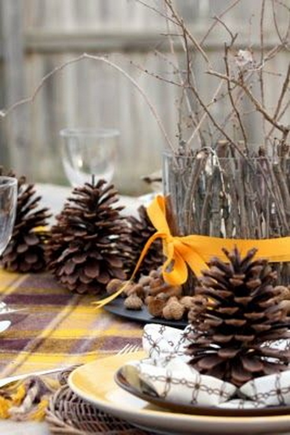 Fresh Pine Centerpiece For Holiday__05