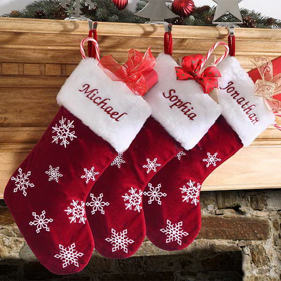 Hanging Christmas Stockings for Holidays_16