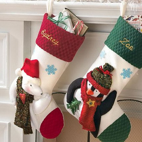 Hanging Christmas Stockings for Holidays_22