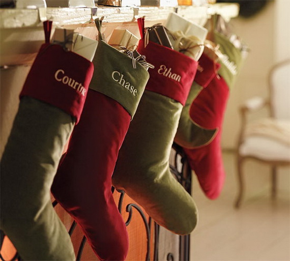 Hanging Christmas Stockings for Holidays_24
