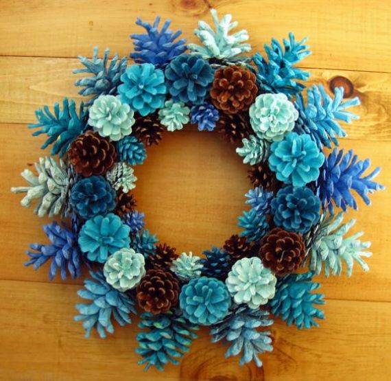 painted-pine-cone-crafts-for-thanksgiving-holiday-7