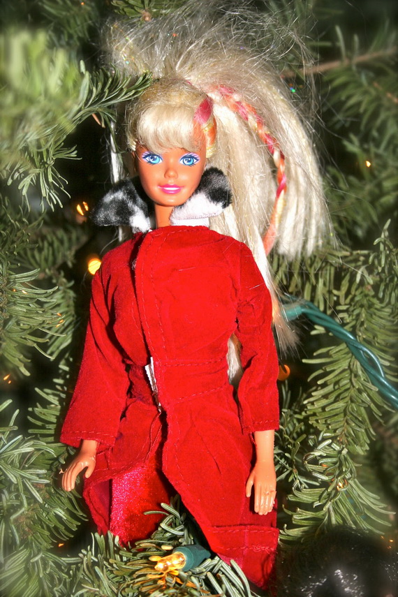 A Holiday Barbie Themed Christmas Tree_27