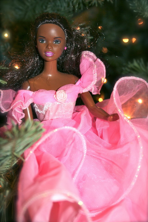 A Holiday Barbie Themed Christmas Tree_28