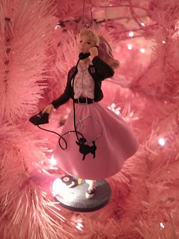 A Holiday Barbie Themed Christmas Tree_39