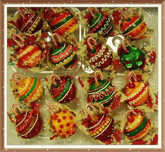 Gorgeous Christmas Cupcake Ornaments Decorations for Holidays _10