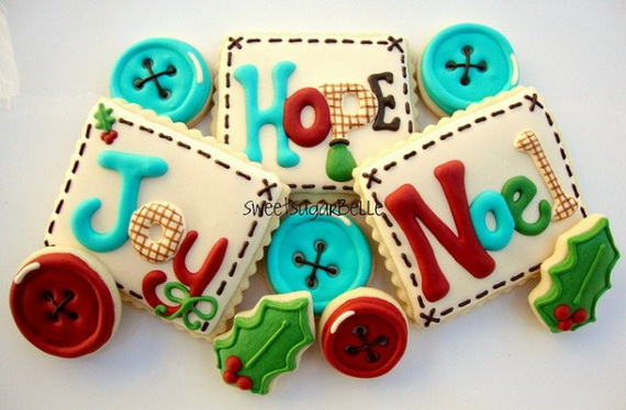 Iced, Decorated, and Shaped Cookies for Holidays_32