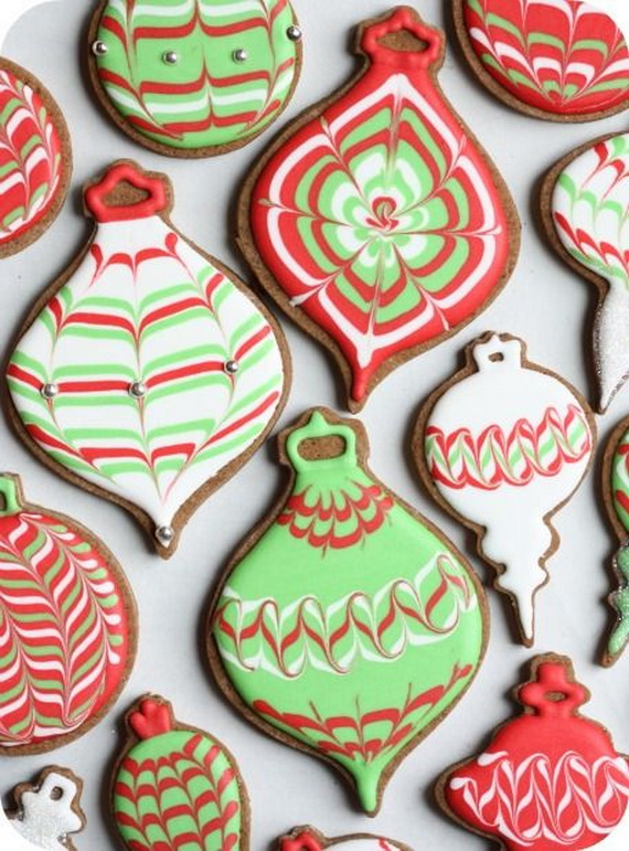 Iced, Decorated, and Shaped Cookies for Holidays_46