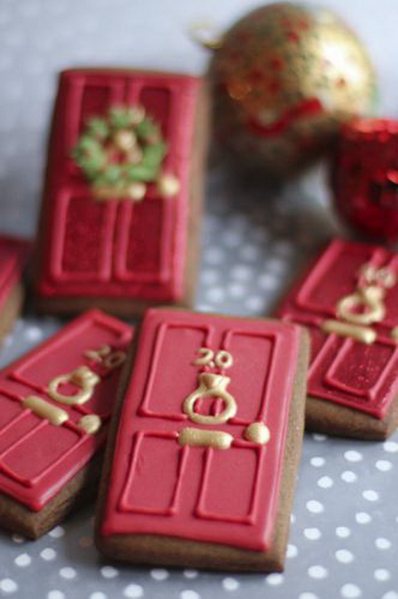 Iced, Decorated, and Shaped Cookies for Holidays_62