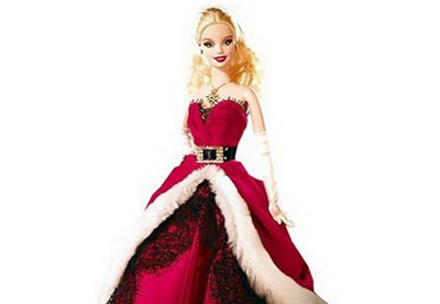 Barbie Christmas Holiday Ornaments 2014