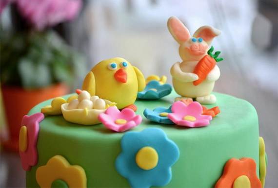 Easter Mini Cakes  Decoration Ideas