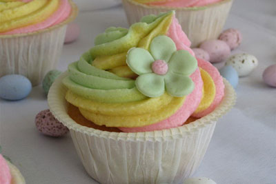 Cute and Easy Easter Cupcakes