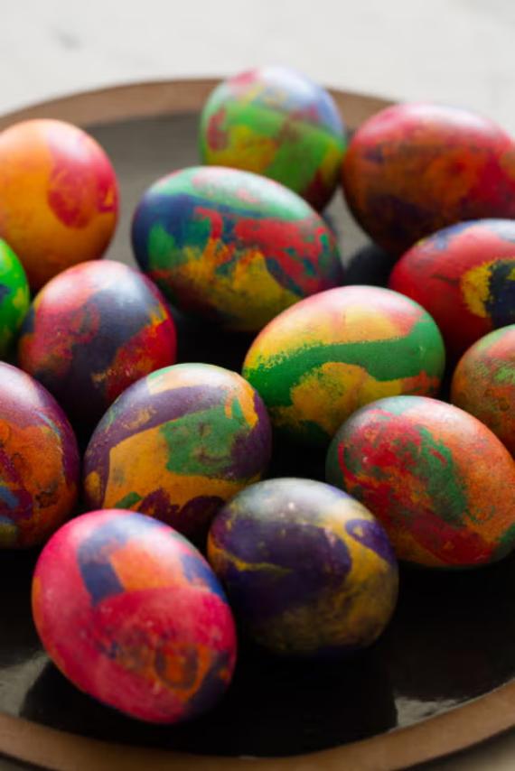 Painterly Easter Eggs