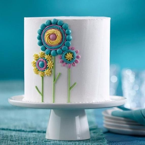 Sweet Garden Cake Modern Cake idea